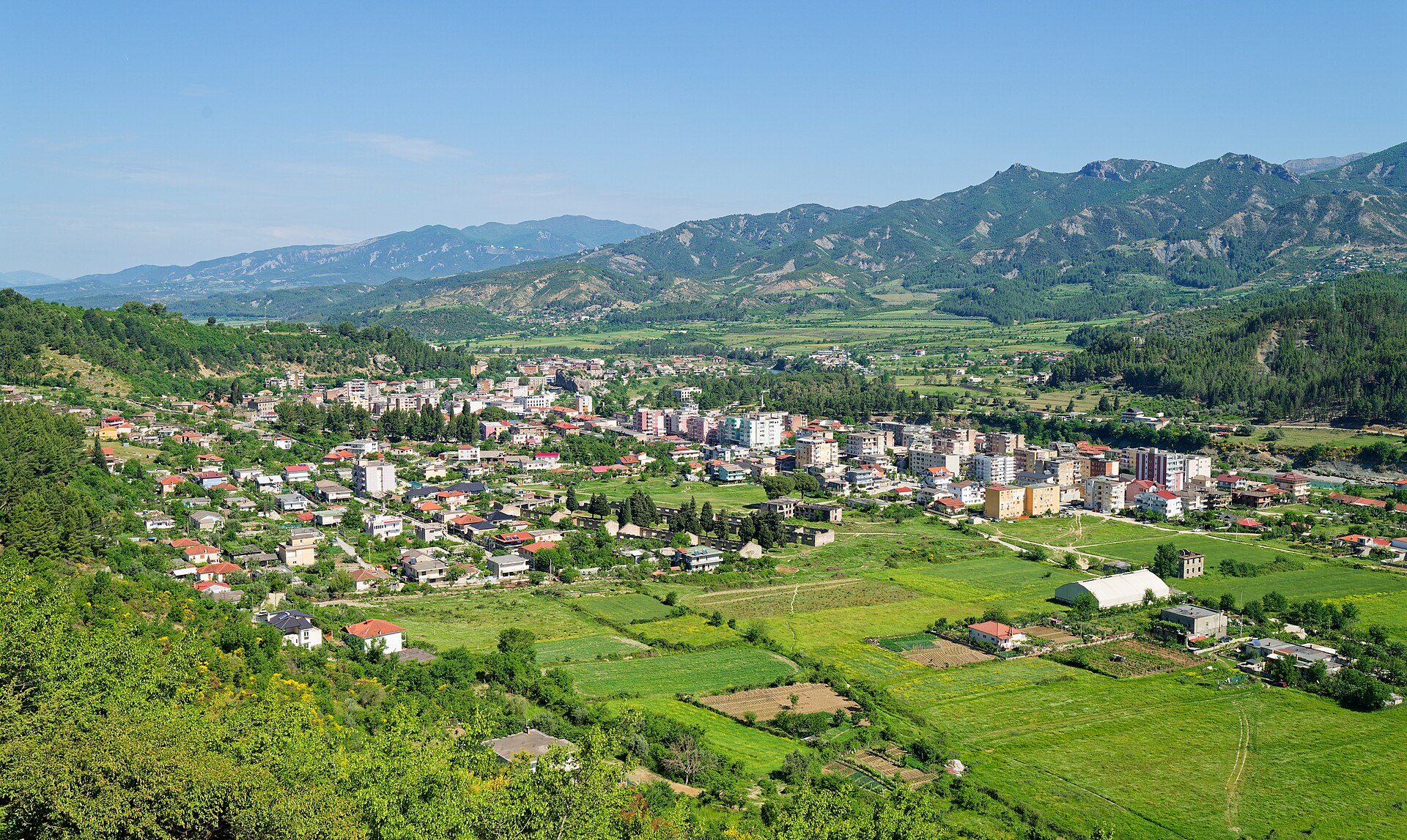 Πρεμετή — Përmet, Albania Panorama