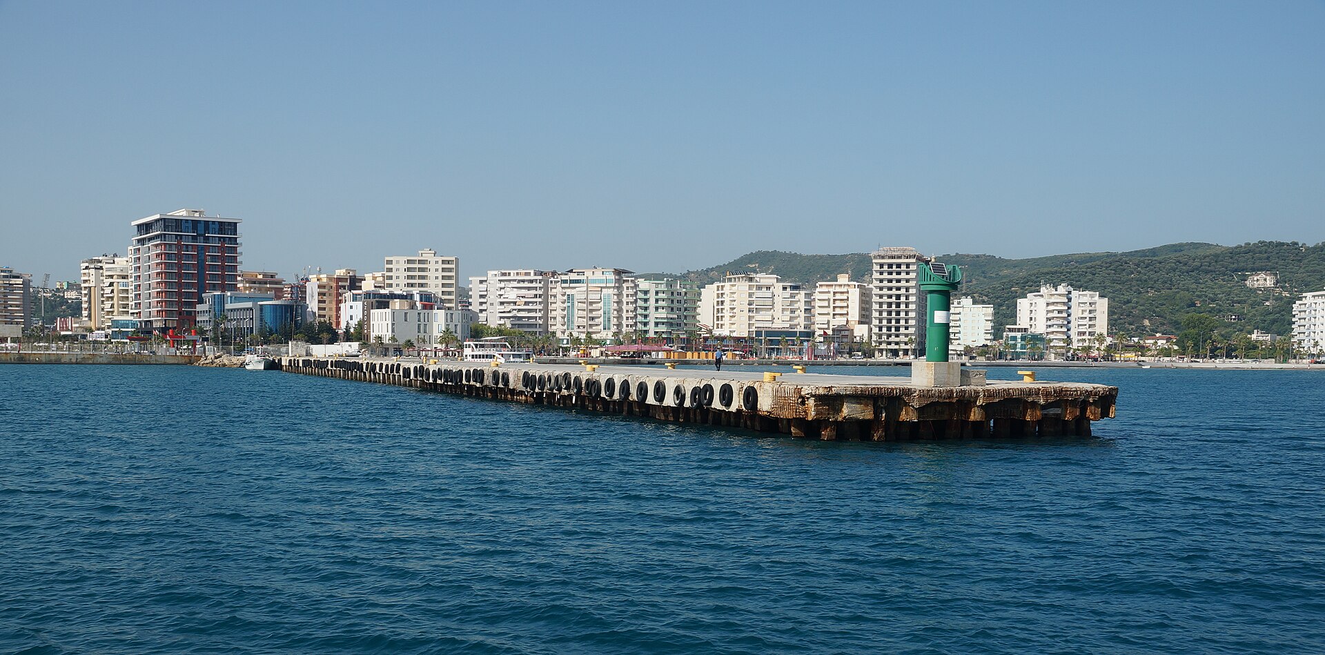 Αυλώνα — Vlora Port & Skela